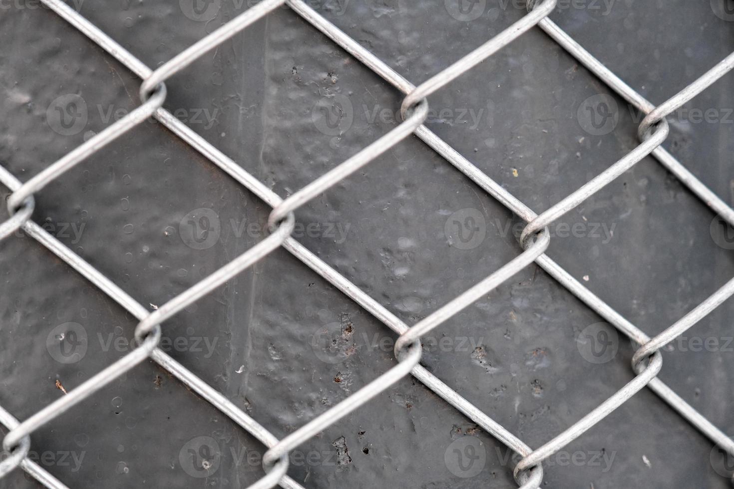 Metal grid pattern and texture background photo