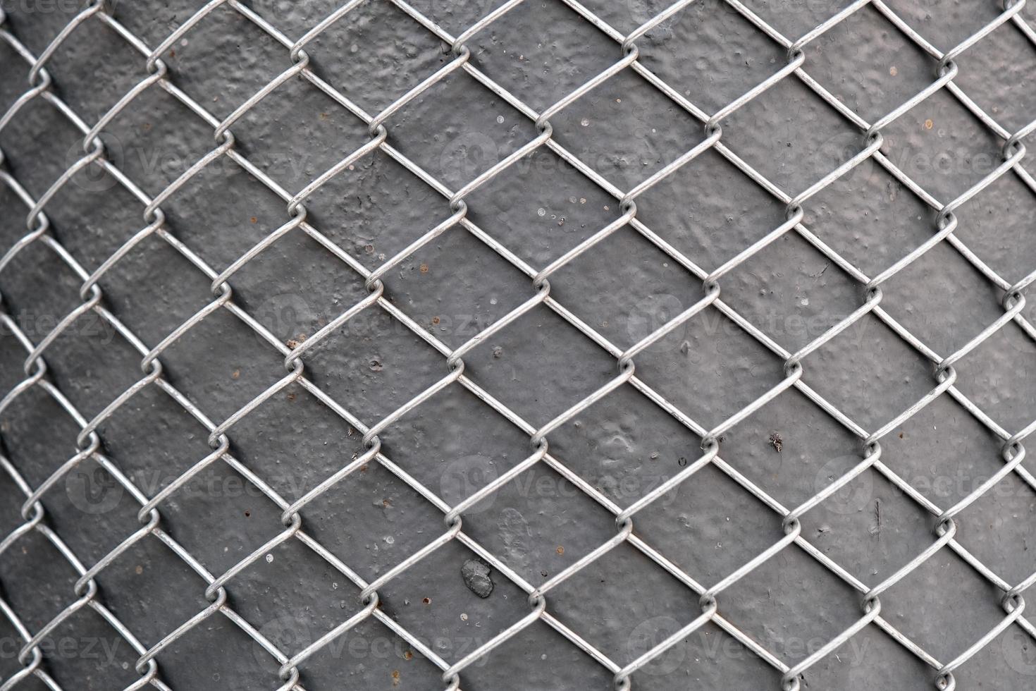 Metal grid pattern and texture background photo