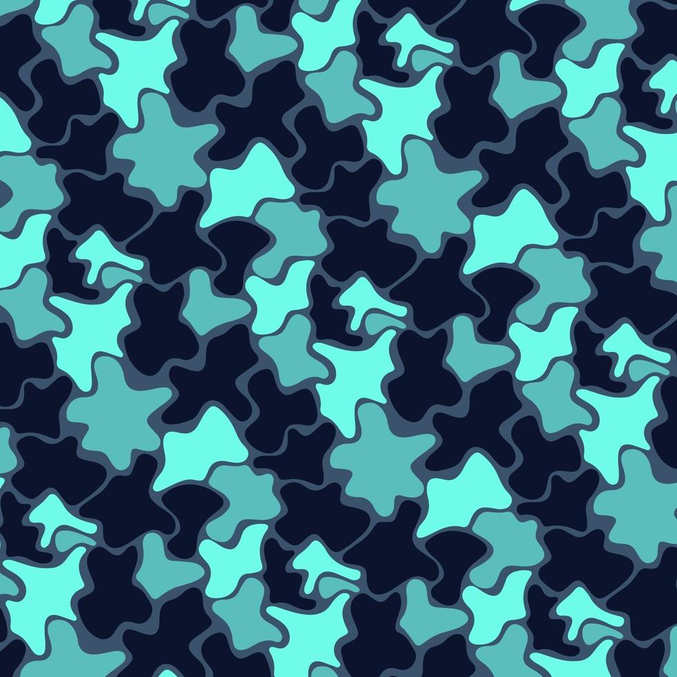 Blobs Pattern Vector, Fluid Shapes Abstract Background Vector