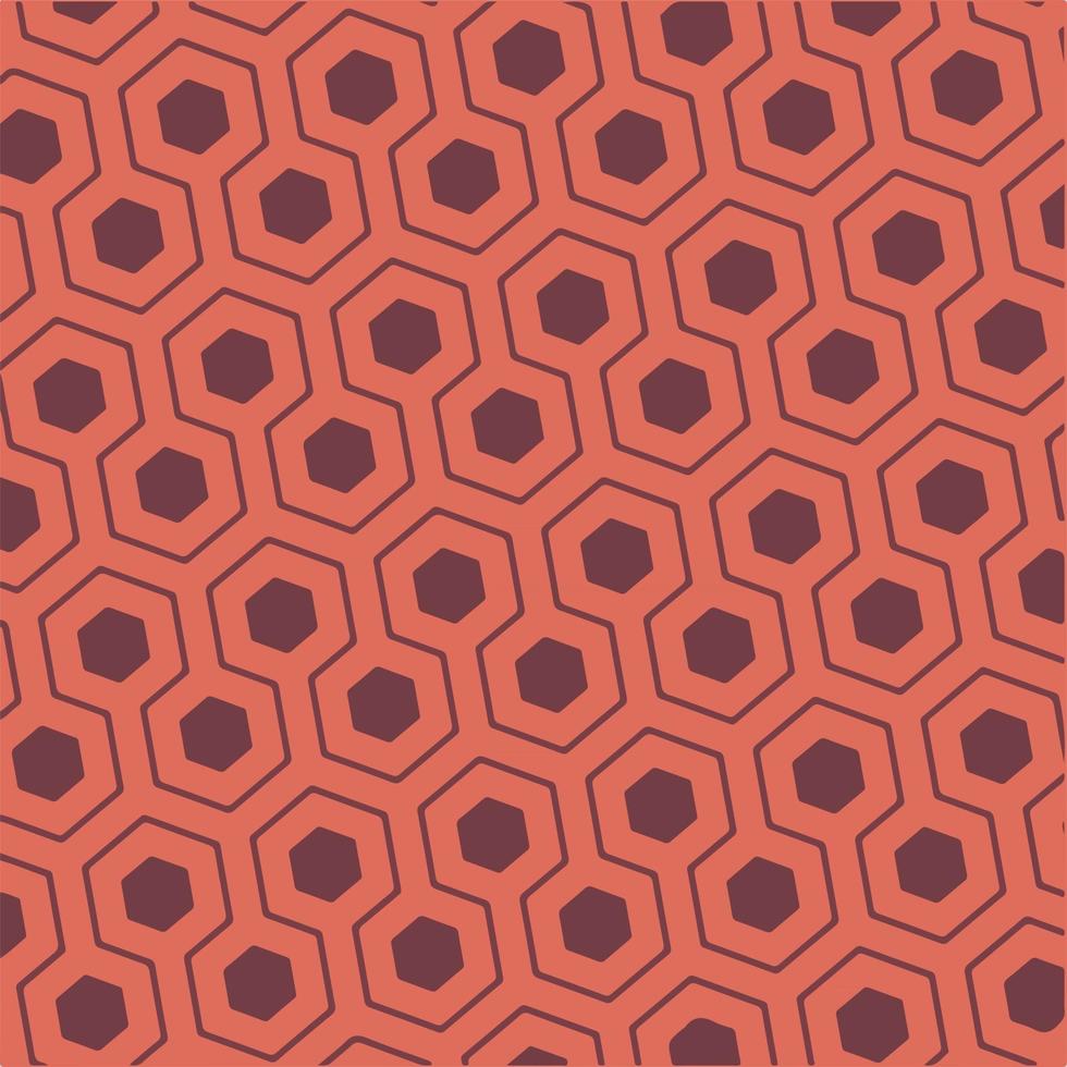 patrón hexagonal abstracto vector