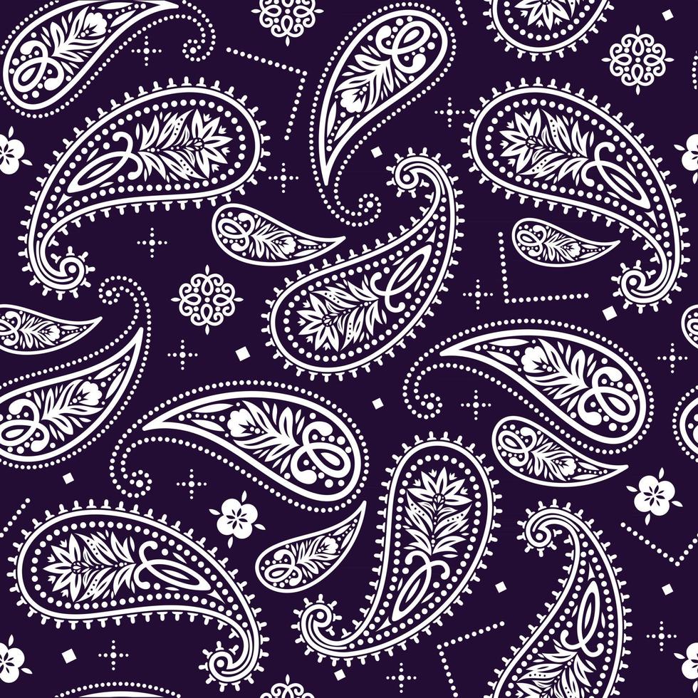 Paisley Seamless Pattern vector