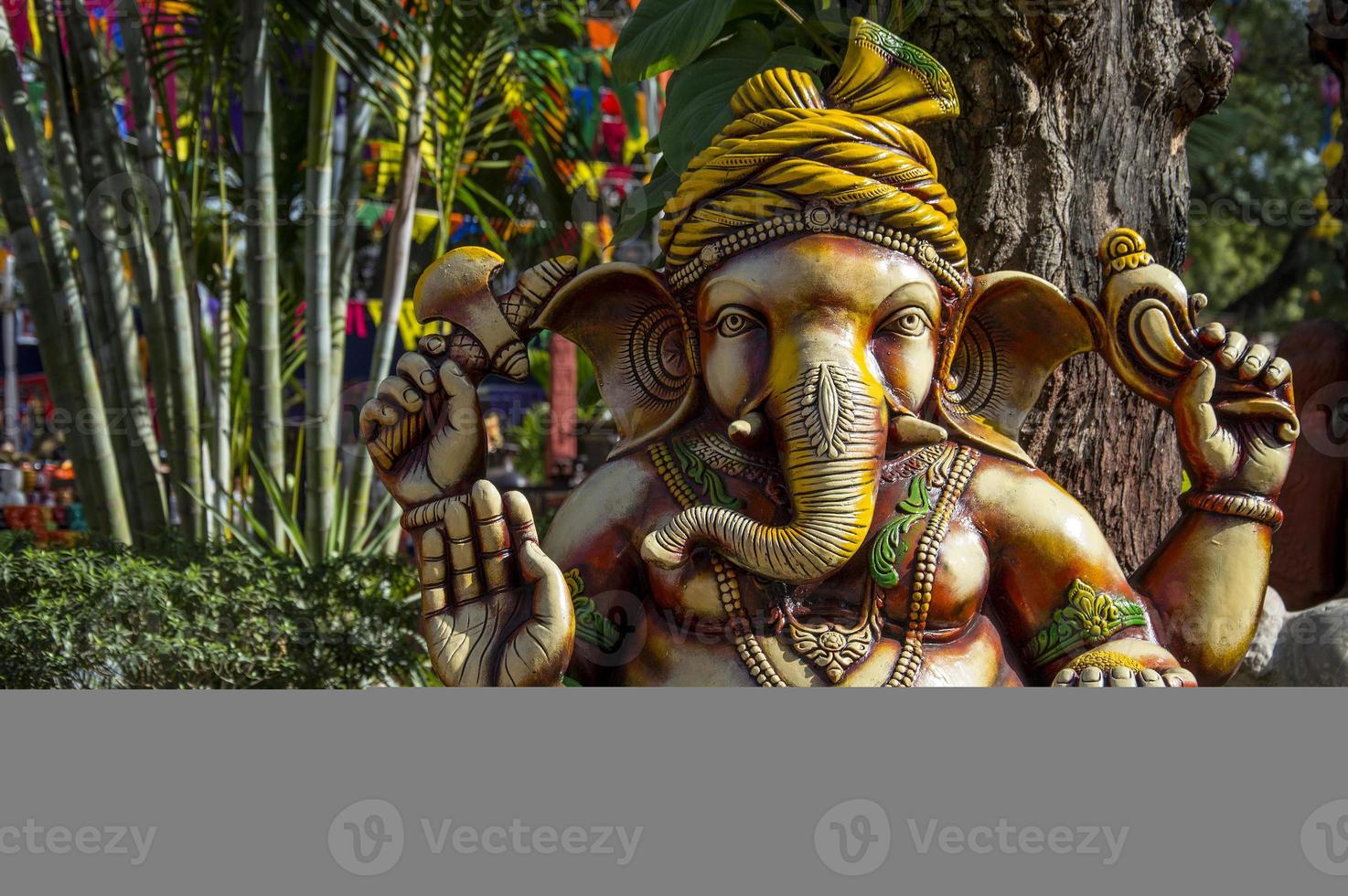 Hindu God Ganesha. Ganesha Idol. photo