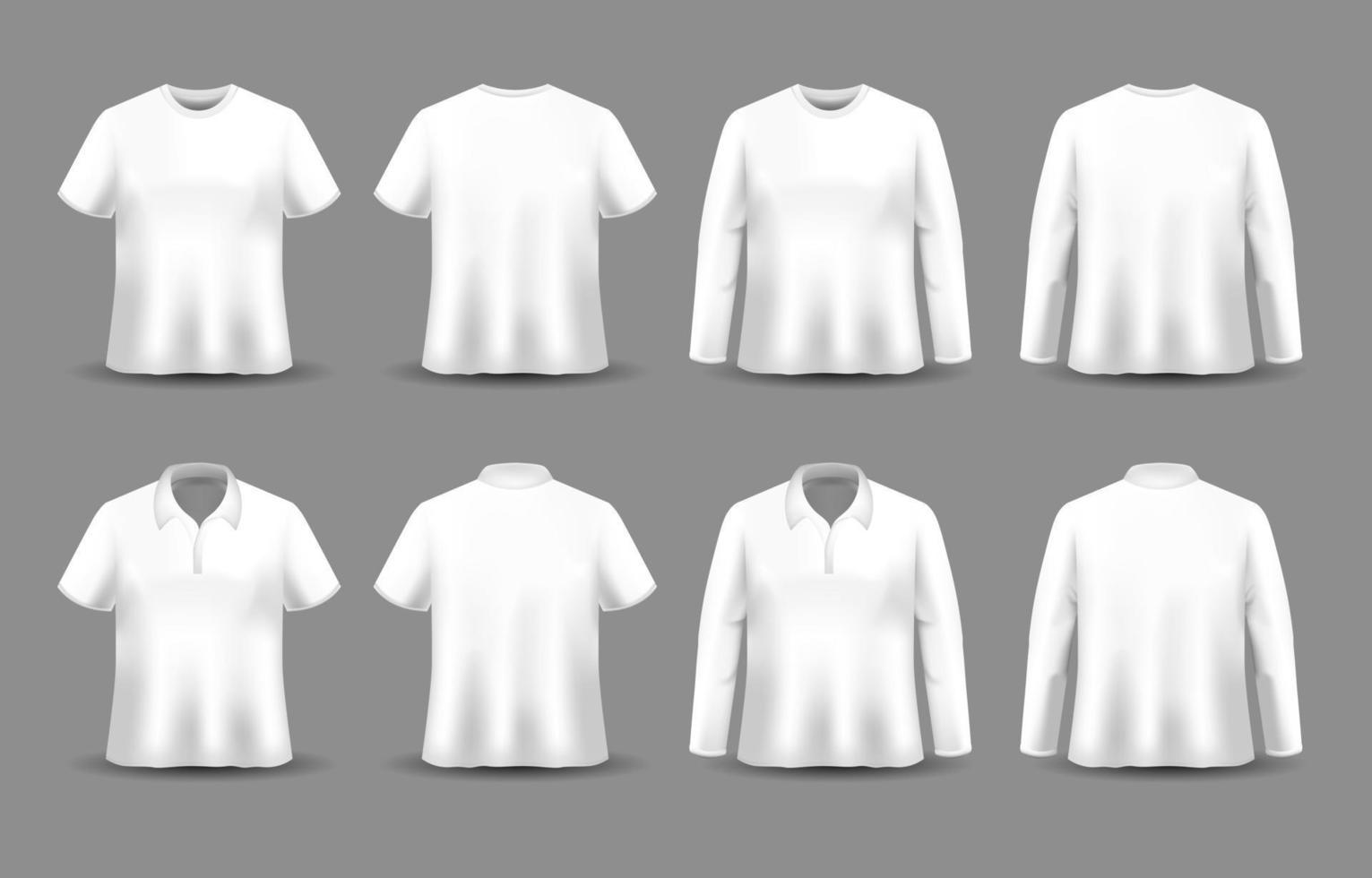 Clothing Realistic Mockup vector