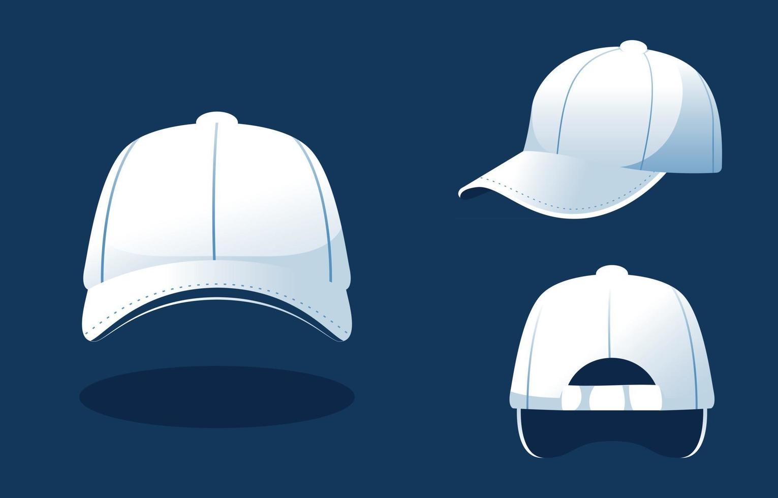 Trucker Hat Template vector