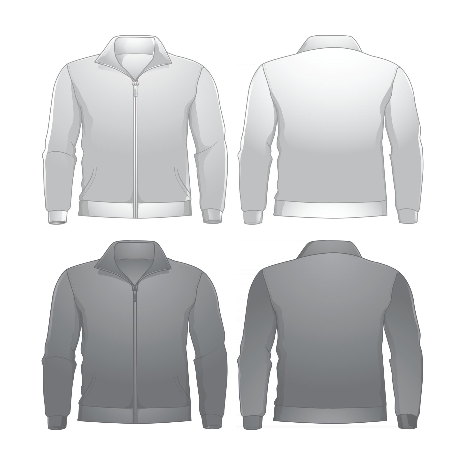 Download Jacket Mockup Concept 2859953 Vector Art At Vecteezy