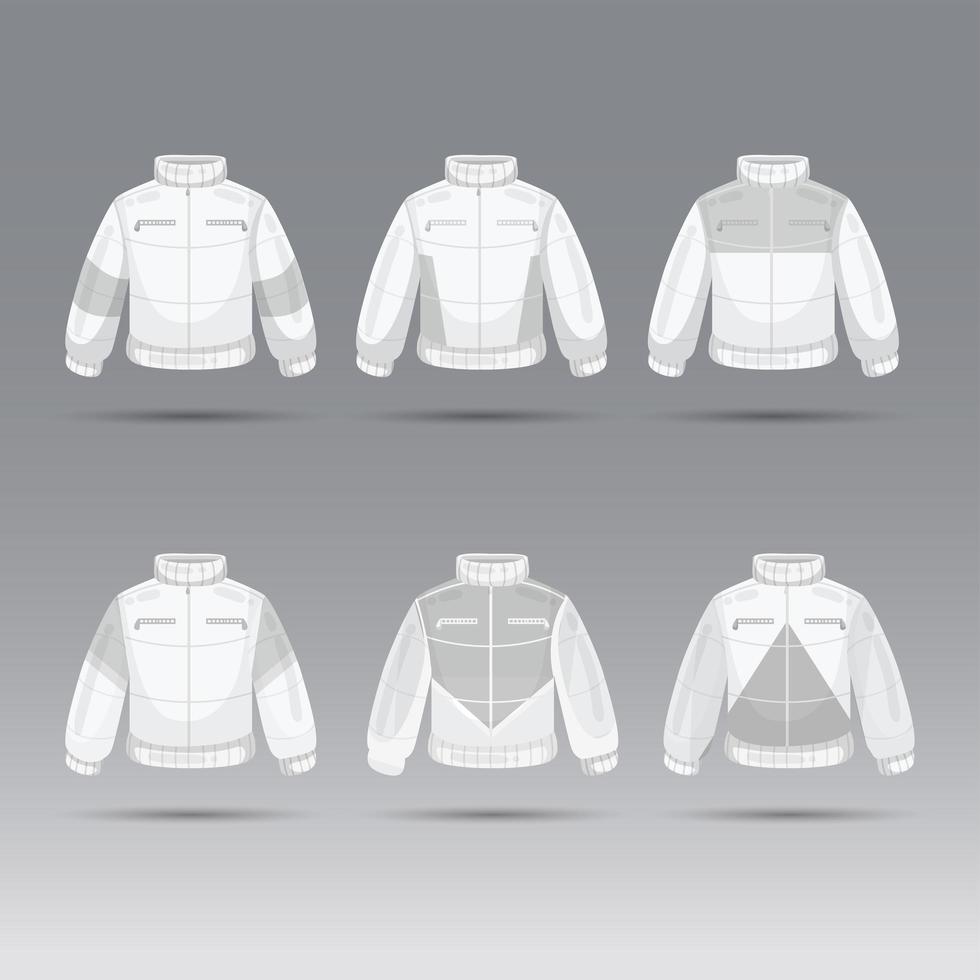 Jacket and Outer Wear Concept vector