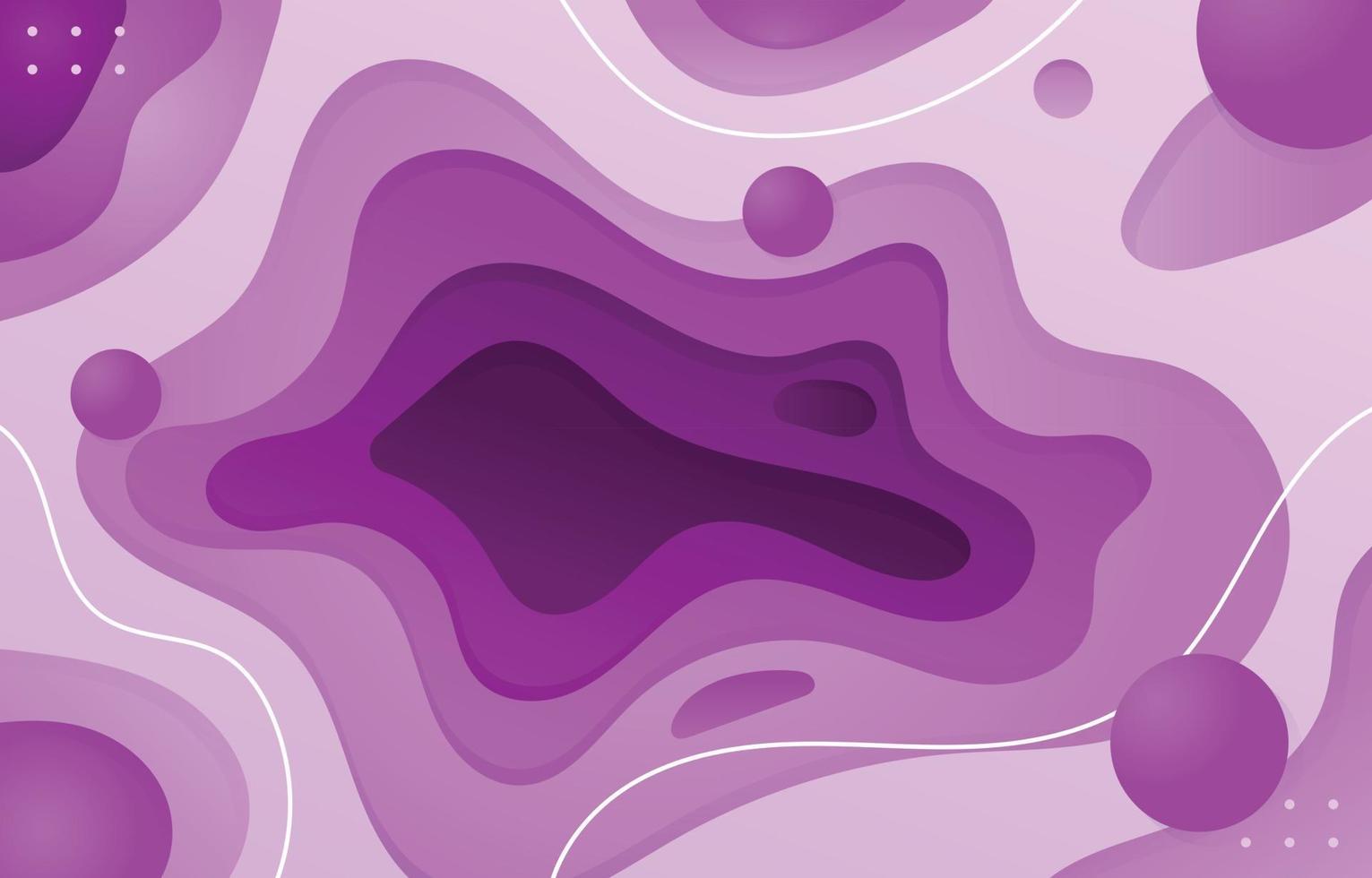 papercut púrpura abstracto vector