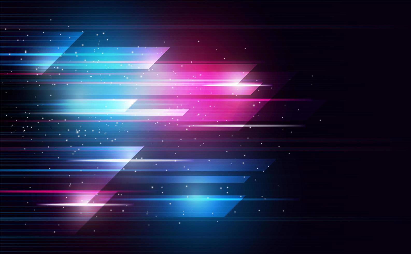 Abstract spectrum grid lighting line.Abstract background blue and pink color.vector and illustration. vector