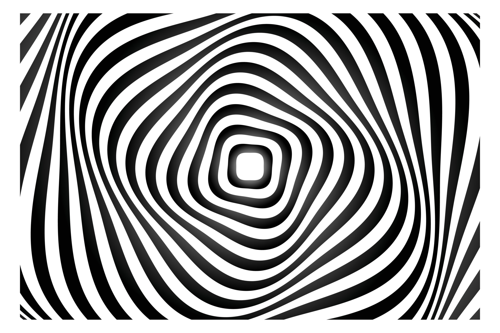Hypnotizing Black And White Pattern Background 2860301 Vector Art at