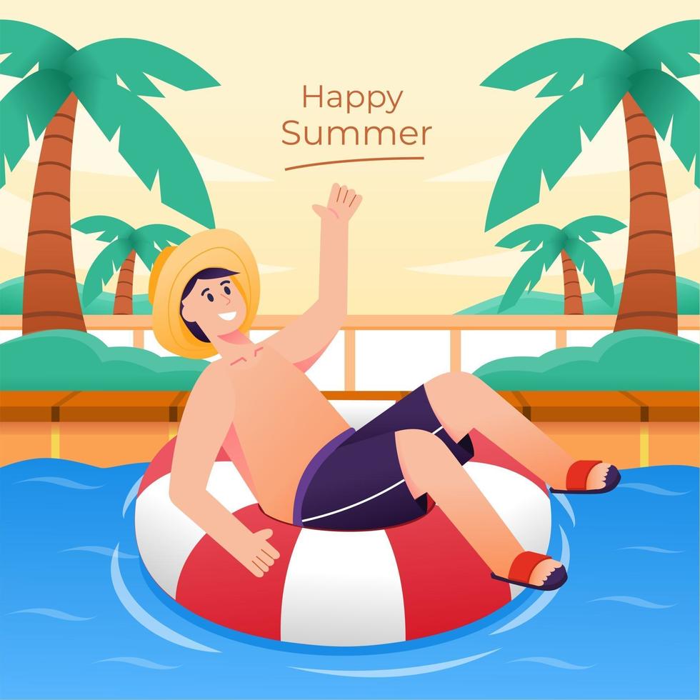 Summer Holiday Activity vector