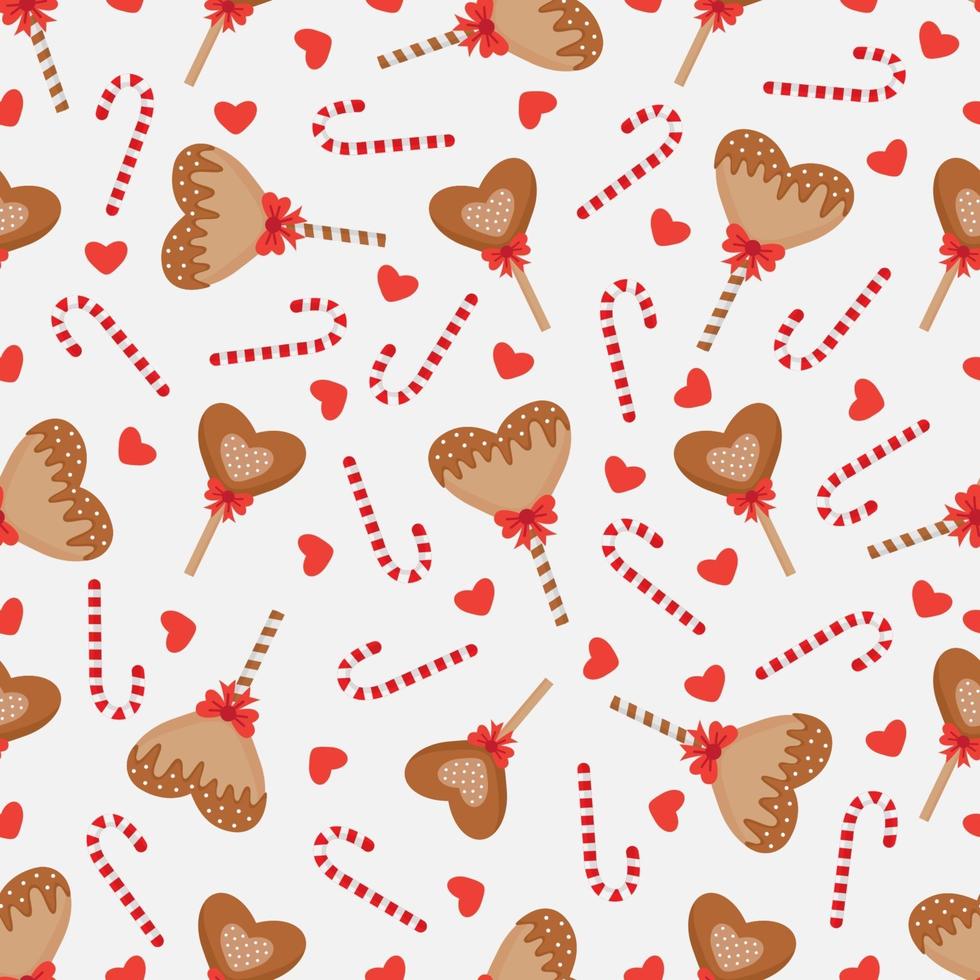 Download Sweet seamless pattern with lollipops. 2861968 Vector Art ...