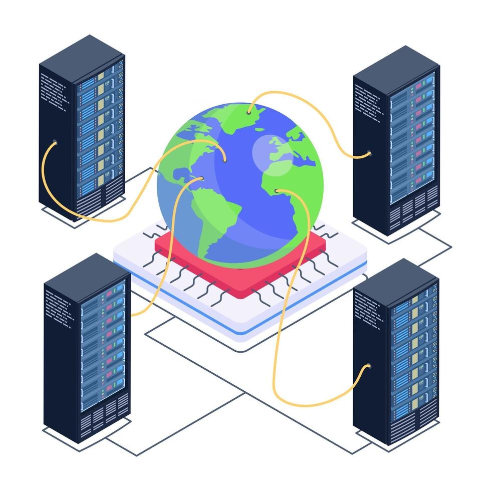 Global Server Network vector
