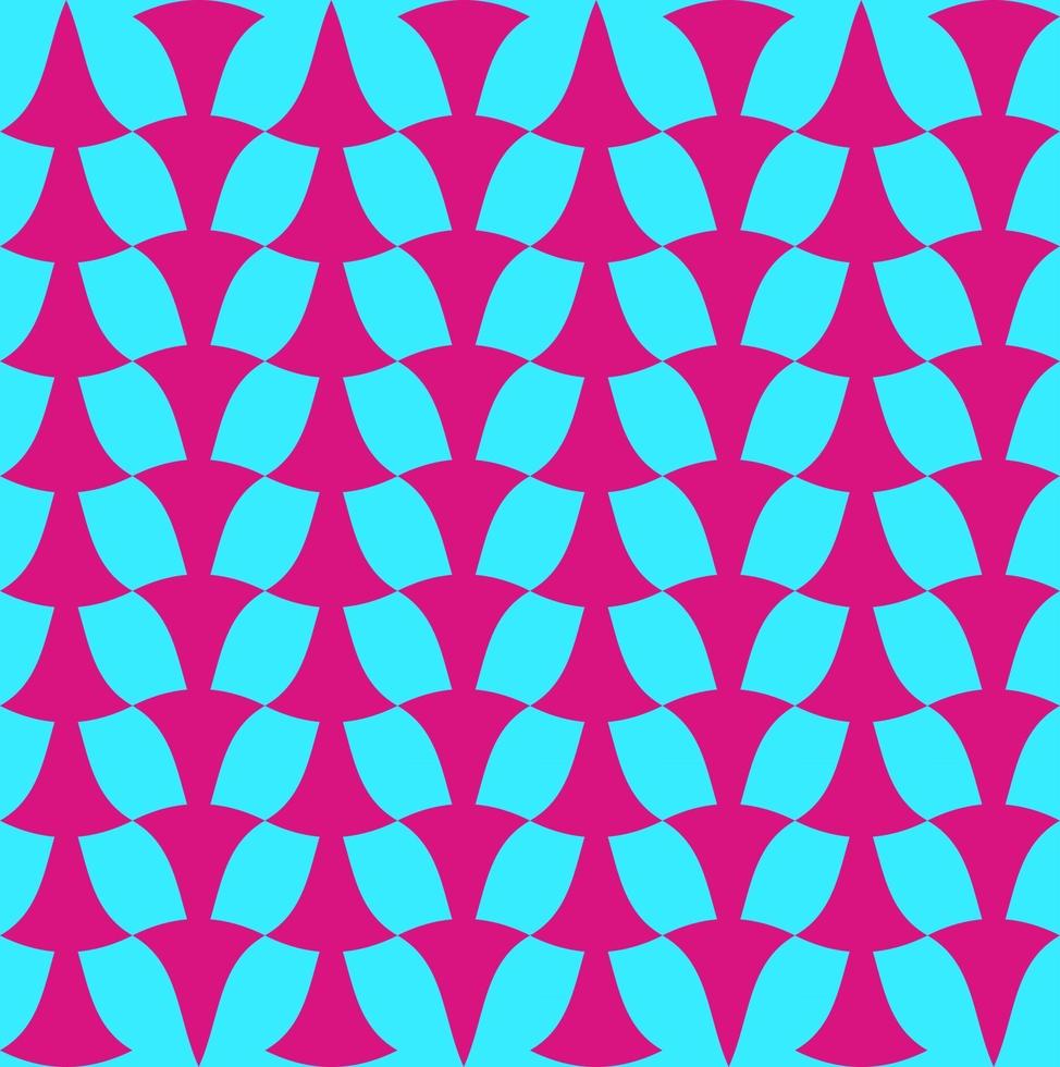 Colored Hypnotic Background Seamless Pattern. Vector Illustratio