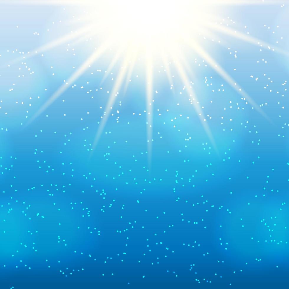 Abstract Magic Light Background Vector Illustration