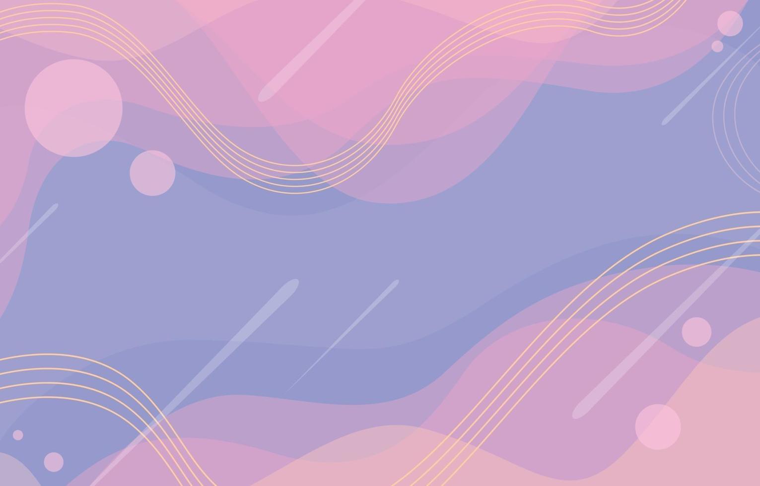 Pastel Purple Wave And Liquify Abstract Background vector