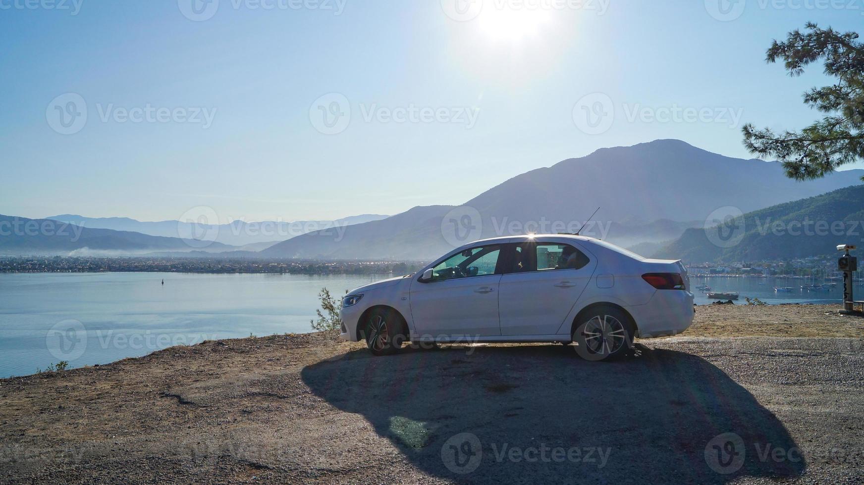 vistas de la mañana de fethiye foto