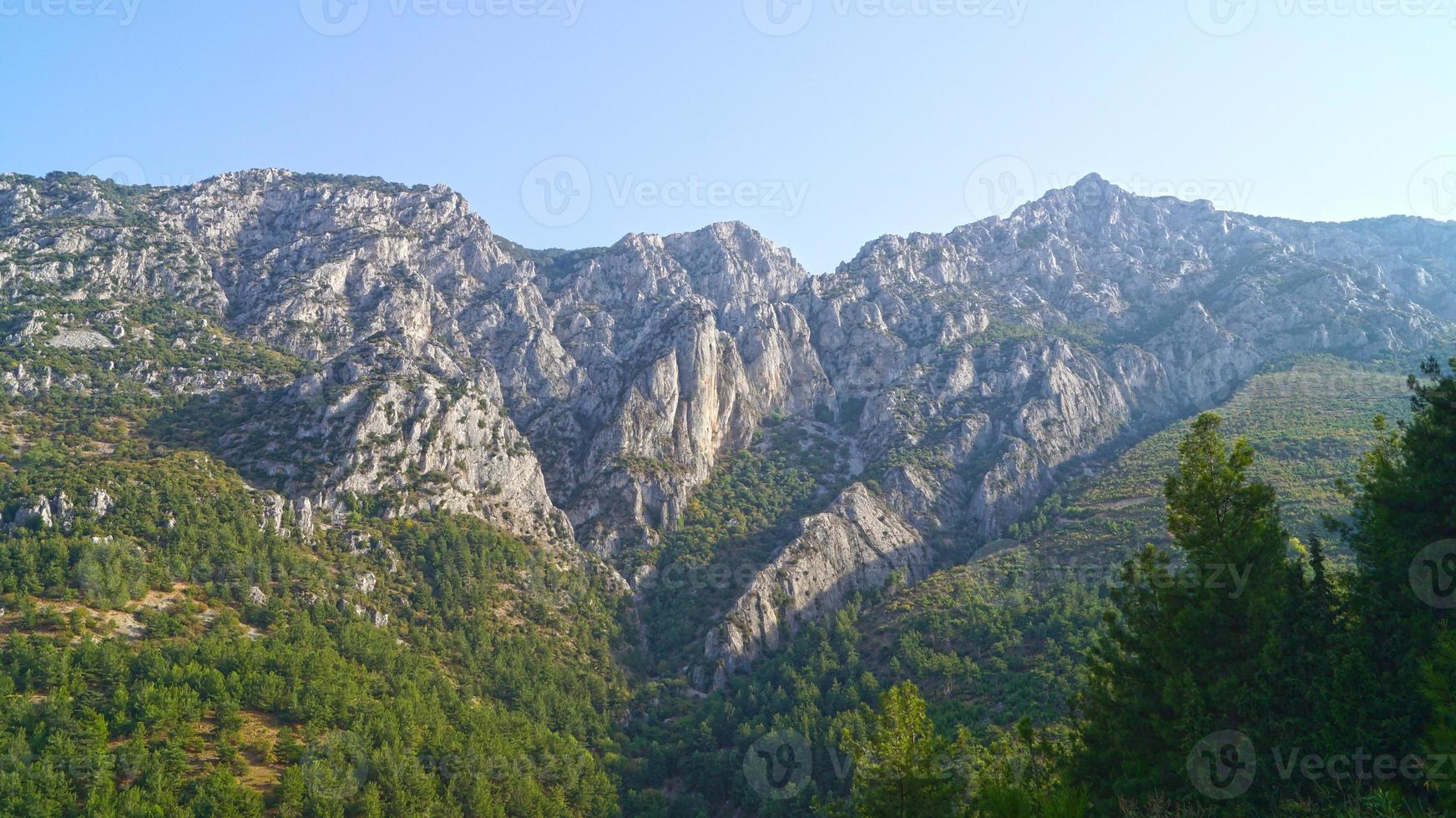 vista a la montaña foto