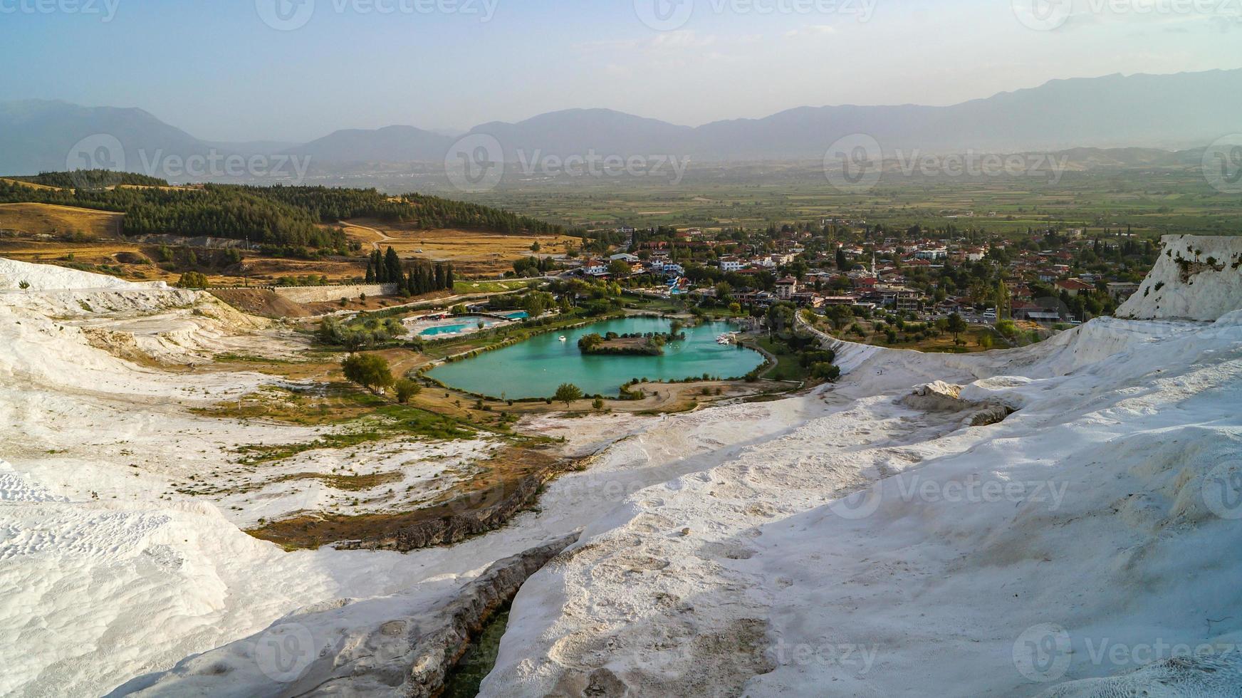 vistas de Pamukkale foto