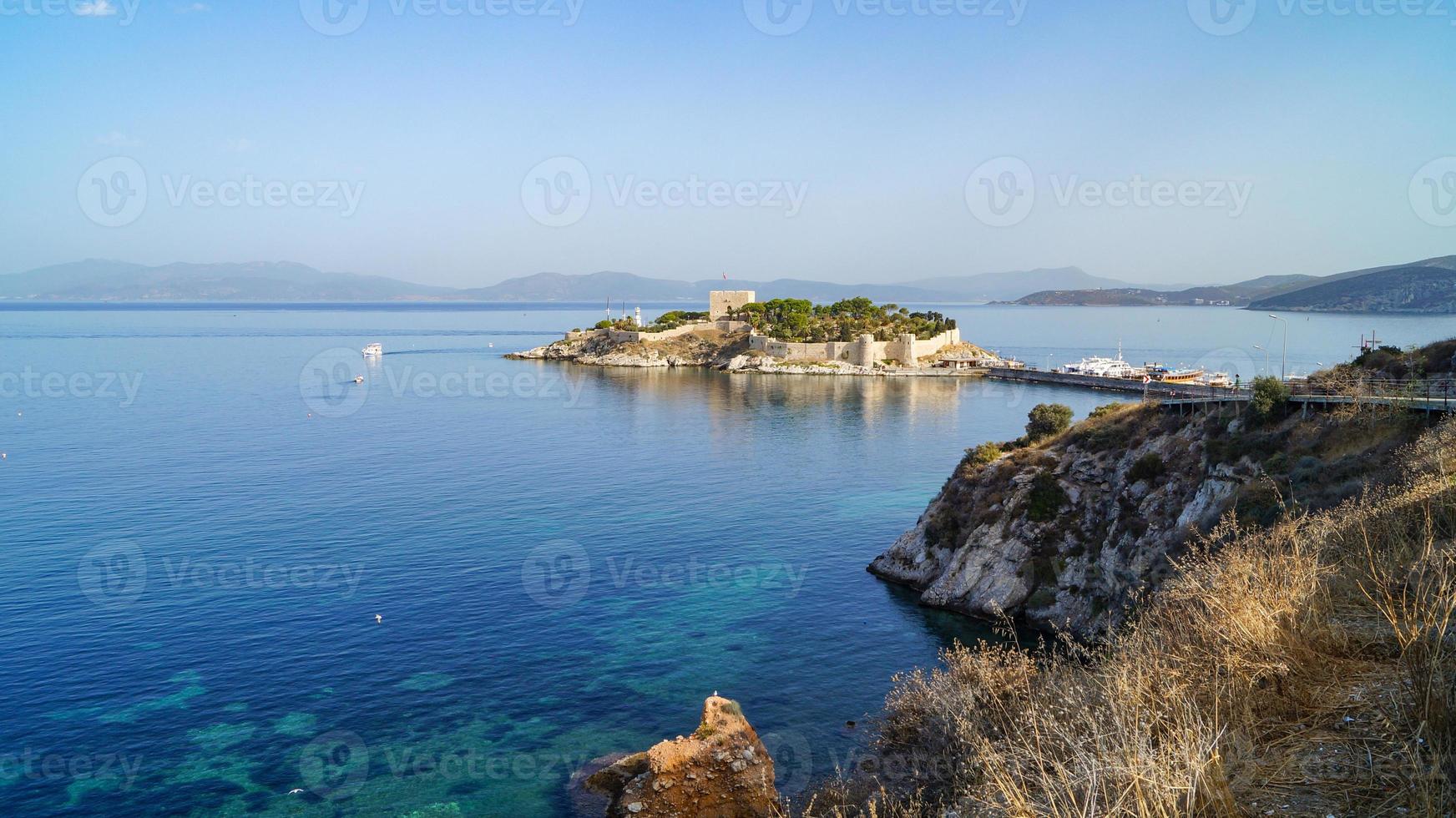 vistas de la ciudad de kusadasi foto