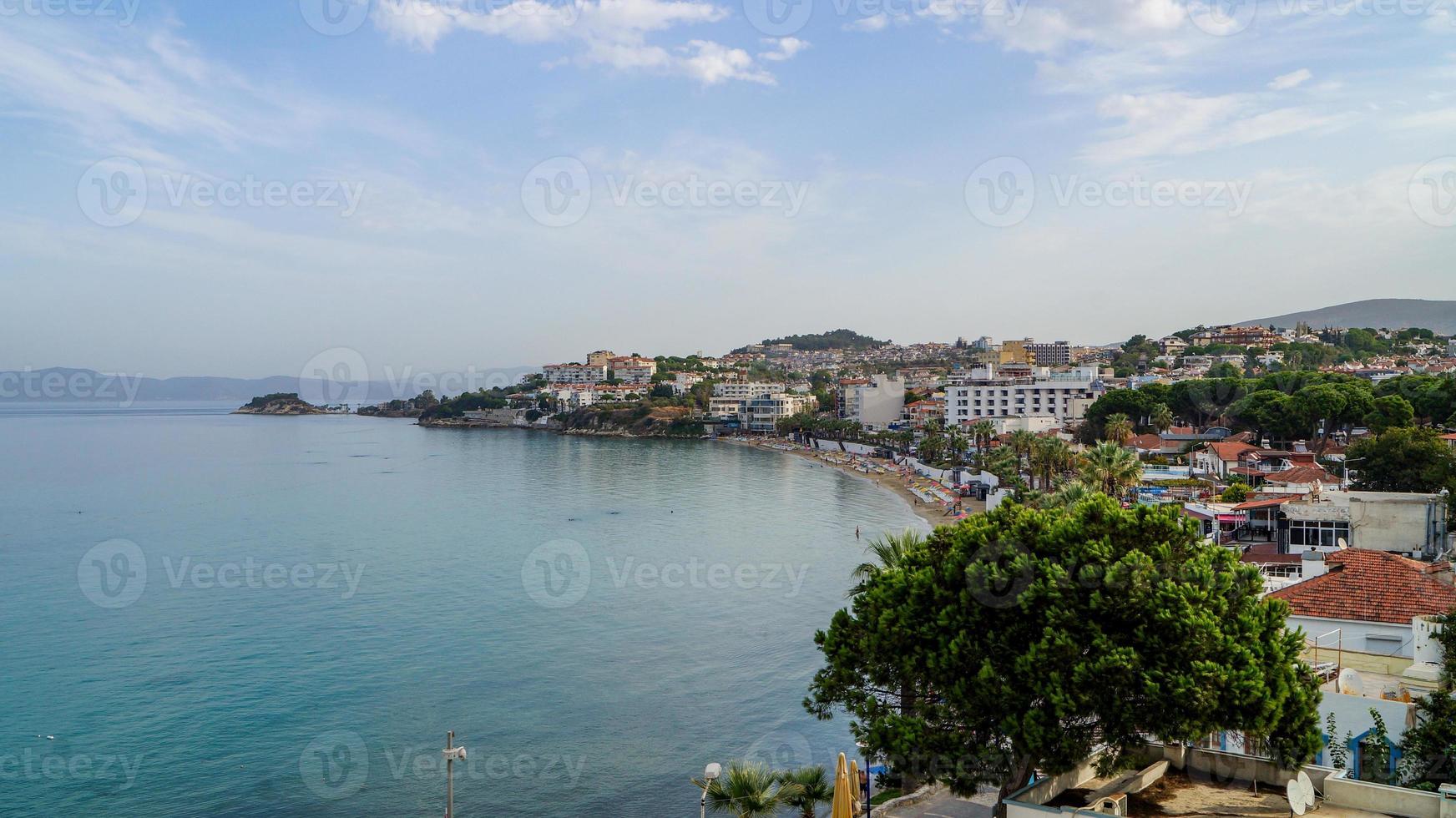 vistas de la ciudad de kusadasi foto