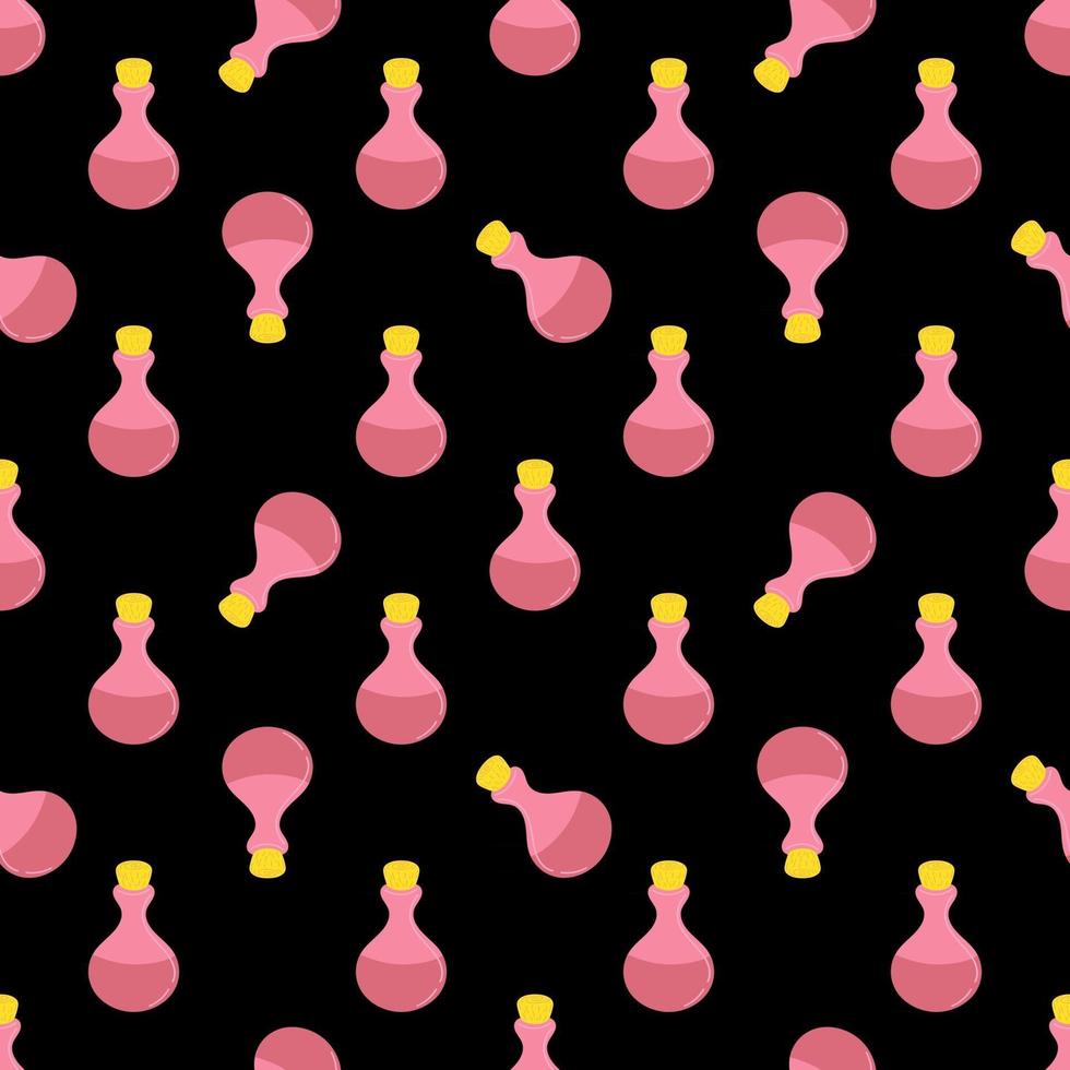 magic potion seamless pattern vector