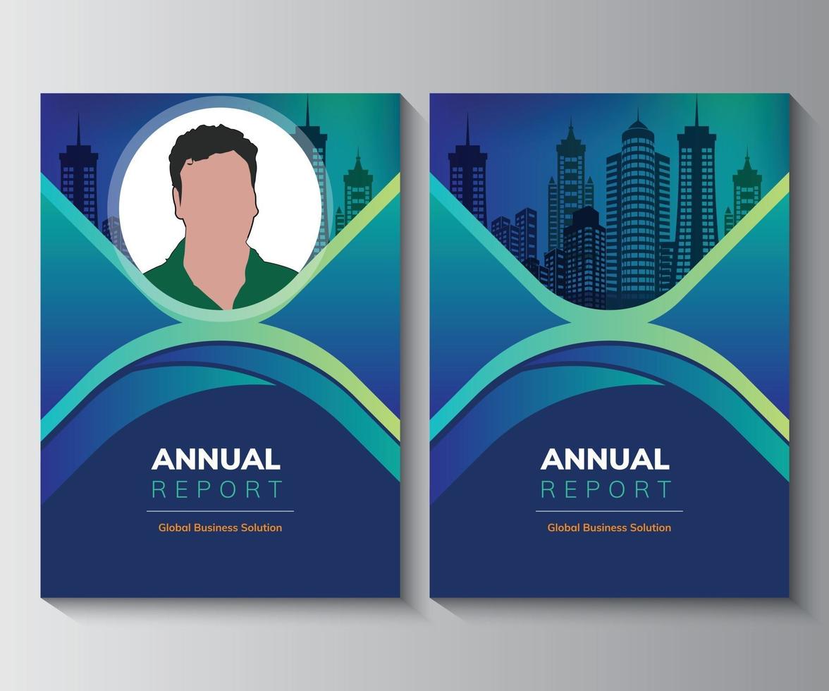 Annual Report Layout Design Template, Background Business Book Cover Design Template in A4. Can  be adapt to Brochure, Annual Report, Magazine, Poster, Corporate Presentation, Portfolio, Flyer, Booklet vector