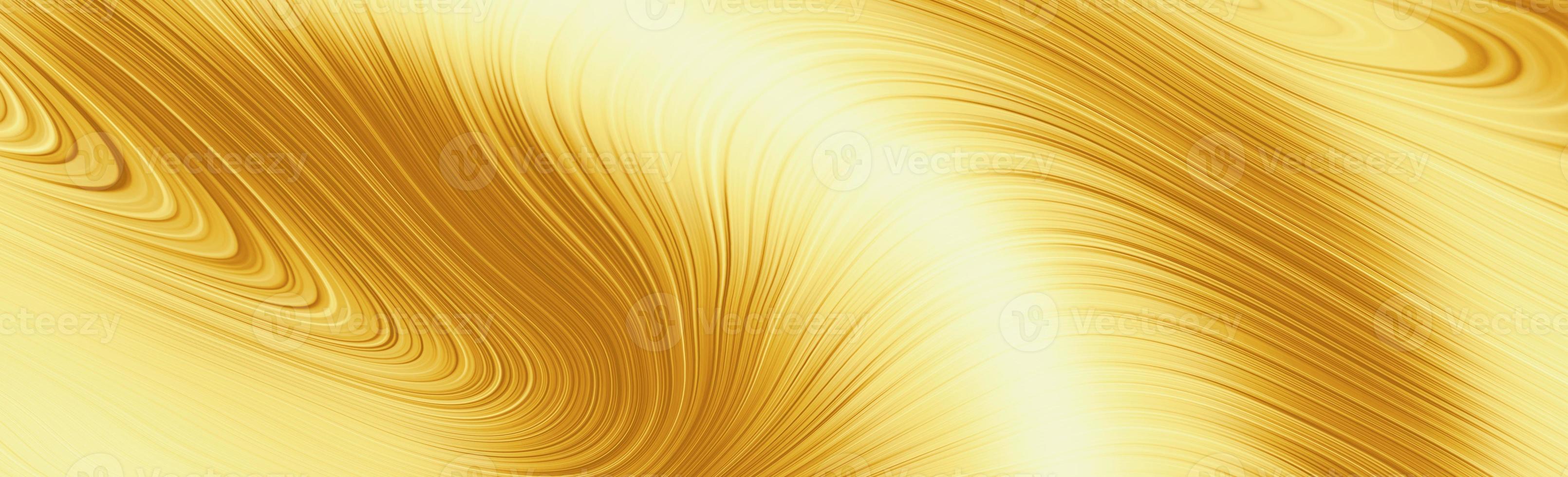 Gold silk wave background photo