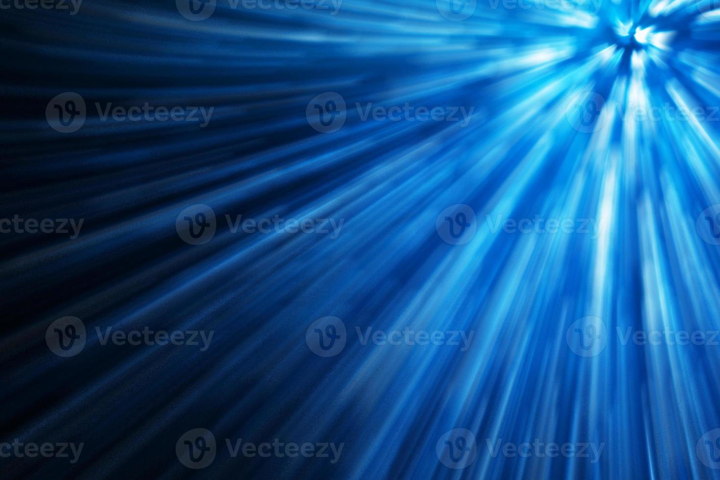 Motion lighting blue color background photo