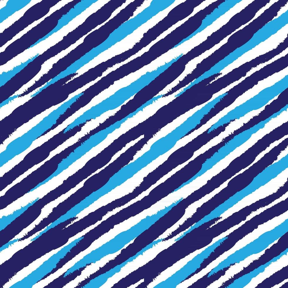 trazo de pincel azul piel de patrones sin fisuras vector