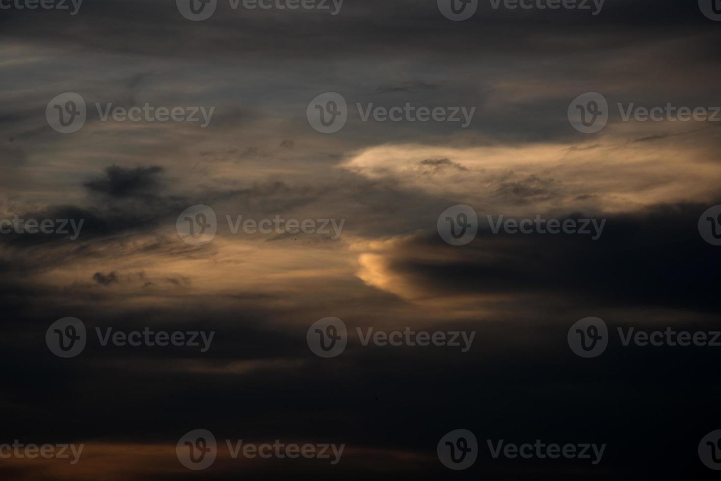 Beautiful sunset sky with clouds. Abstract sky. photo