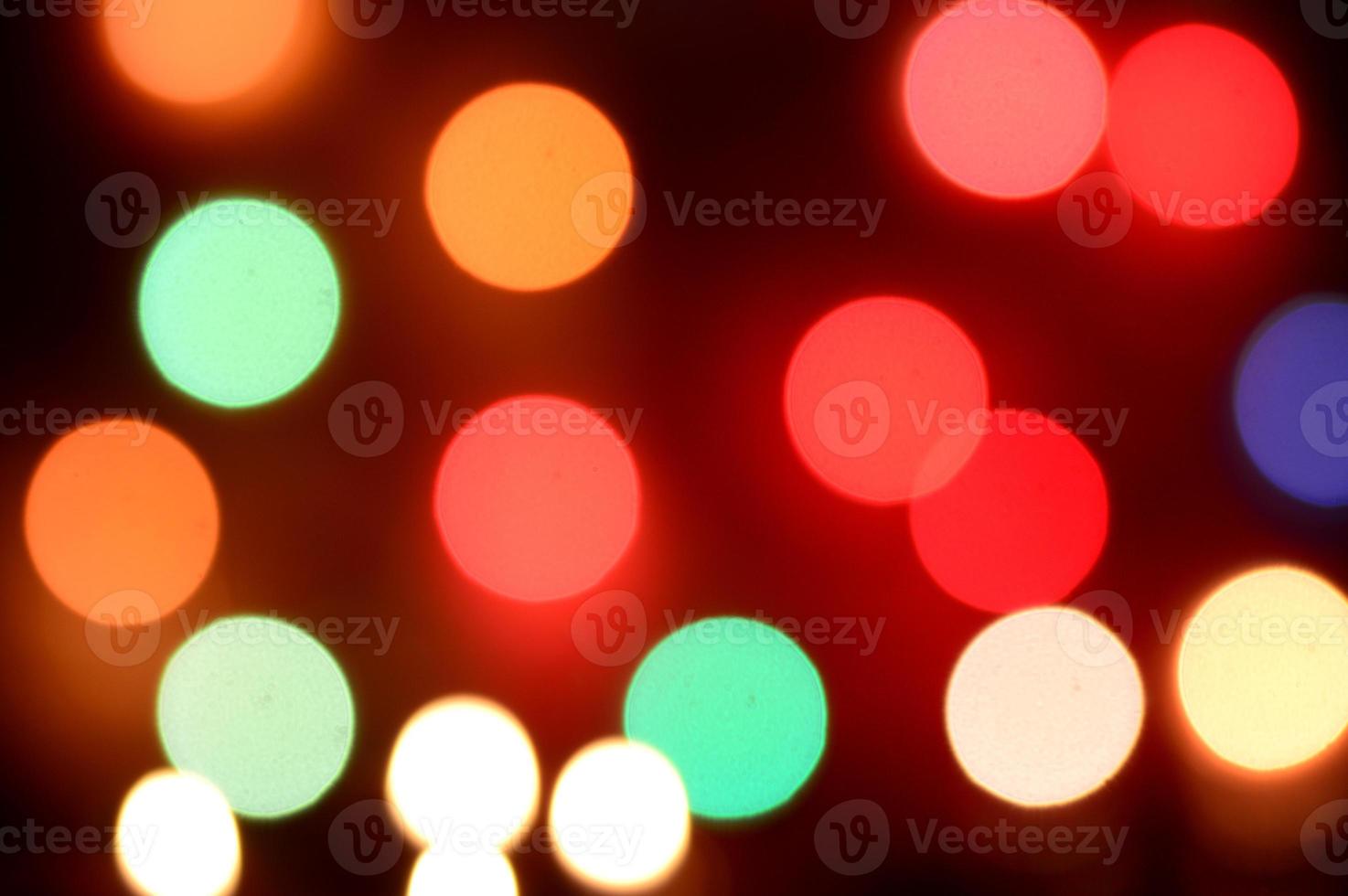 Abstract Light Bokeh Background. Defocused light dots abstract background. photo