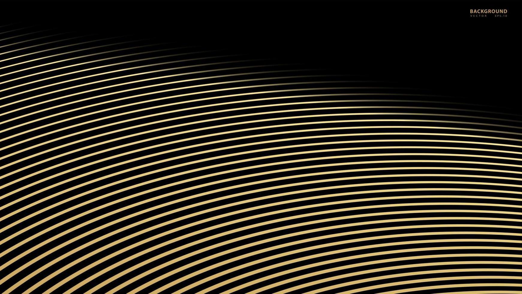 Striped gold texture, Abstract warped Diagonal Striped Background, waved lines texture. Brand new style for your business design, vector template for your ideas