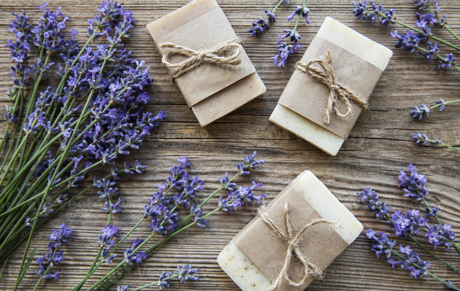 lavanda y jabón foto