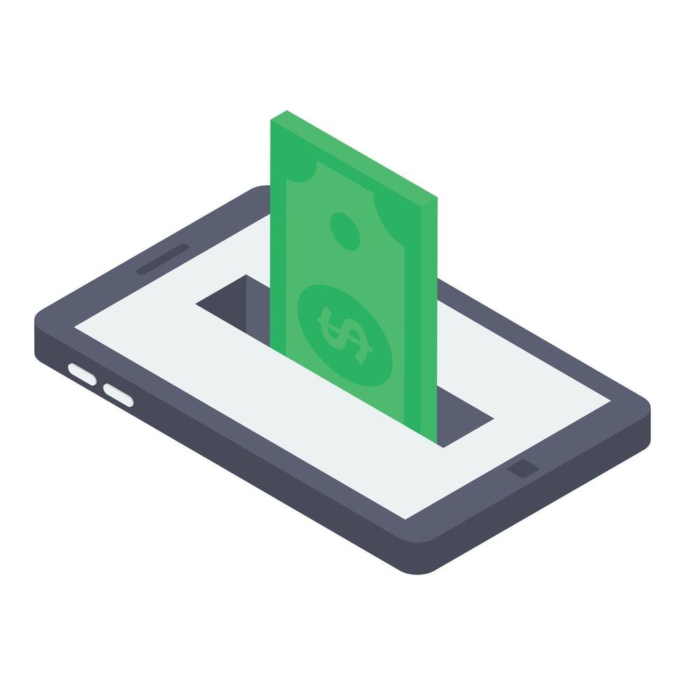 Instant Banking Concepts vector