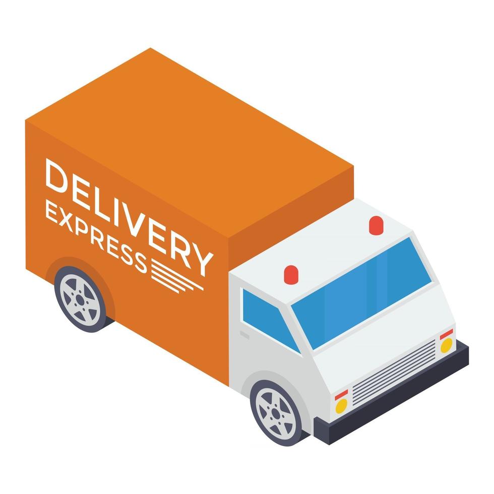 Delivery Truck Concepts vector