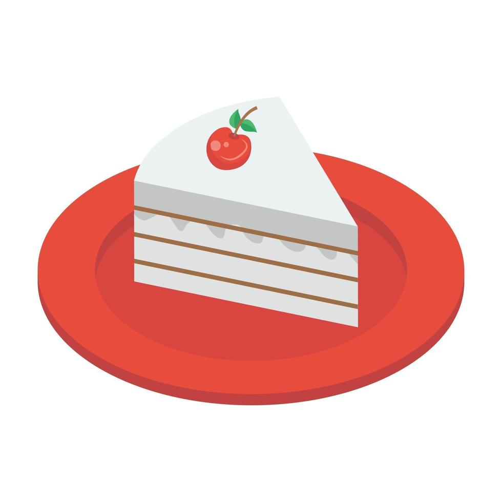 Cake Slice Concepts vector