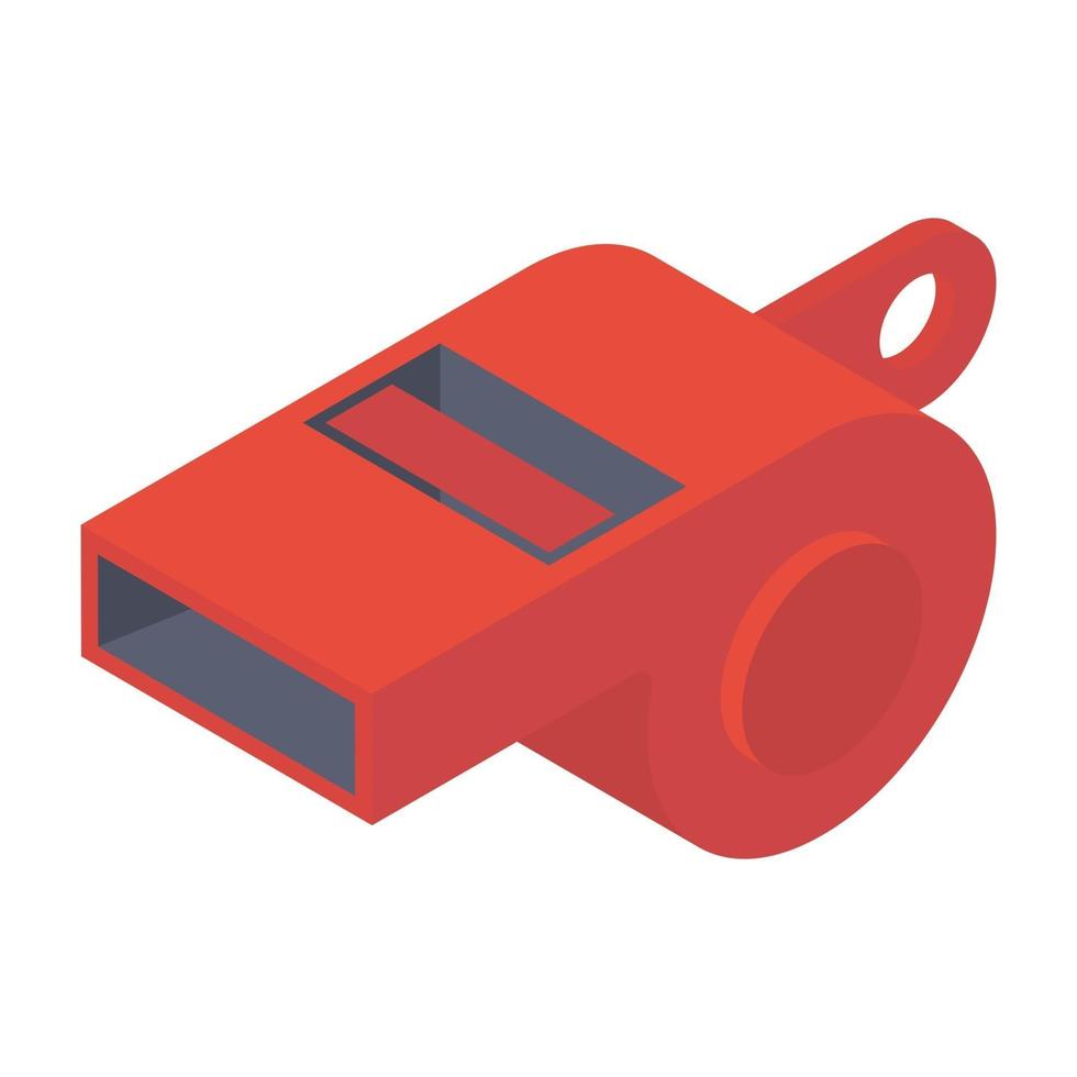Sports Whistle Blower vector