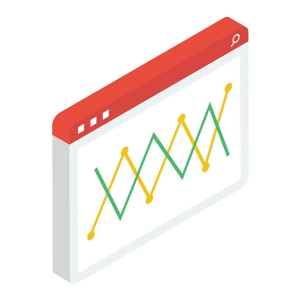 Analytics Website Concepts vector