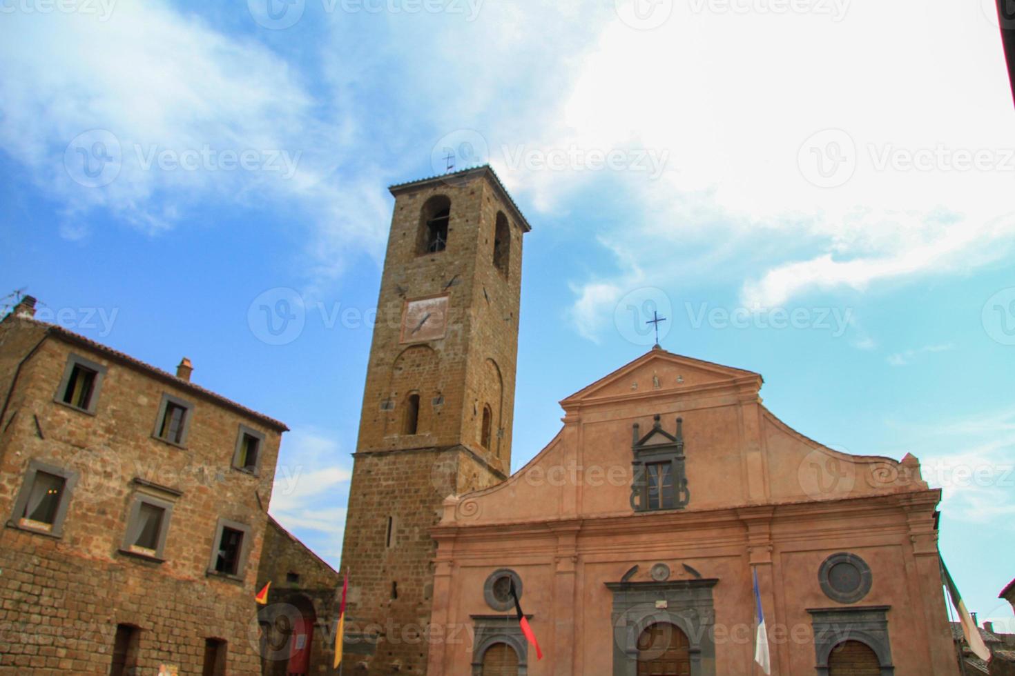 pueblo de bagnoregio foto