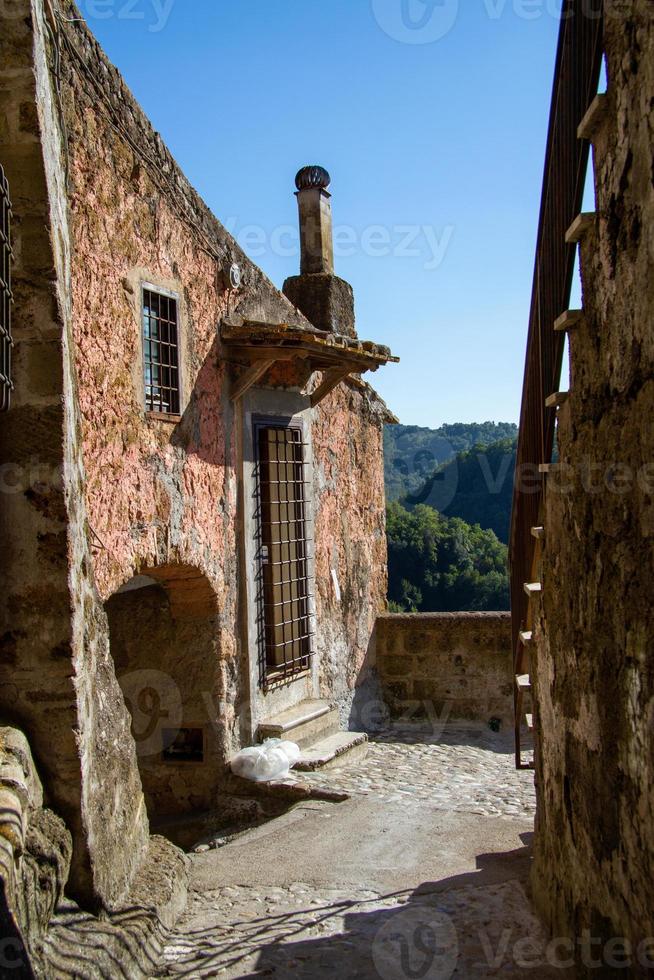 town of Calcata vechhia photo