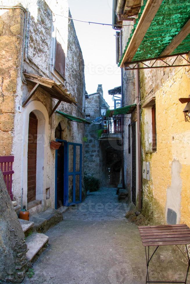 town of Calcata vechhia photo