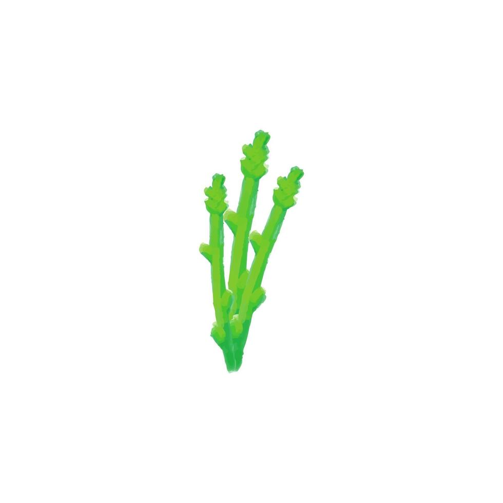 isolated cartoon asparagus vector illustration. asparagus clip art for greeting card, anniversary, web banners, social and print media