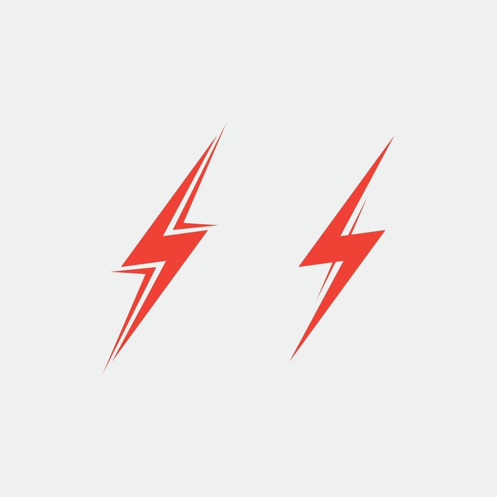 flash eléctrico vector relámpago icono logo y símbolos