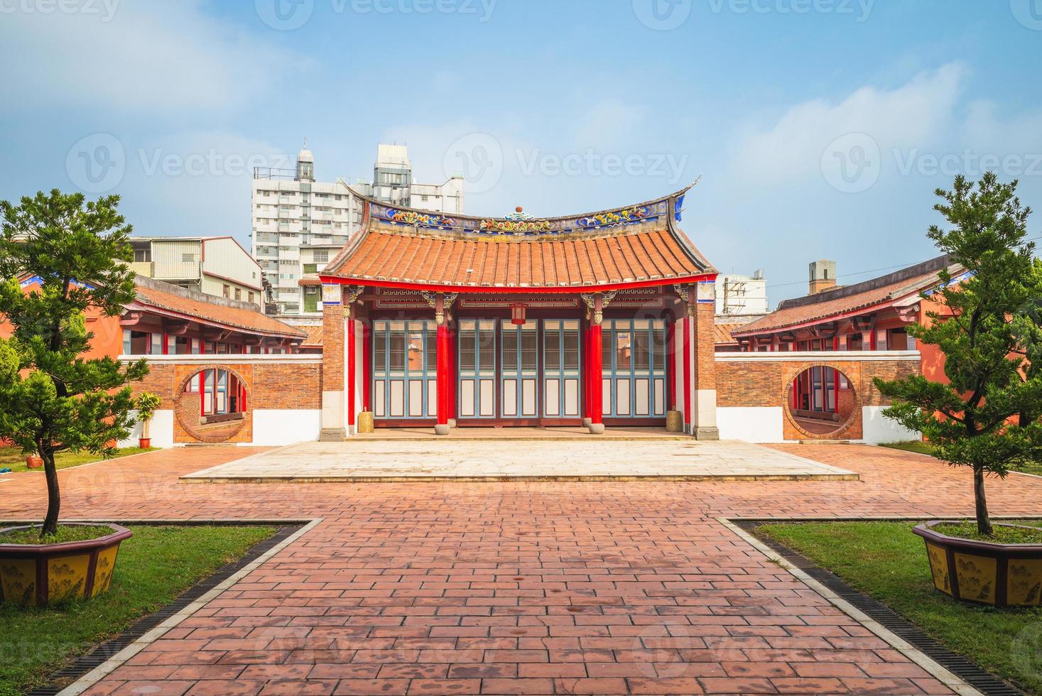 pingtung confucius temple, antigua academia de tutoriales de pingtung, en taiwán foto