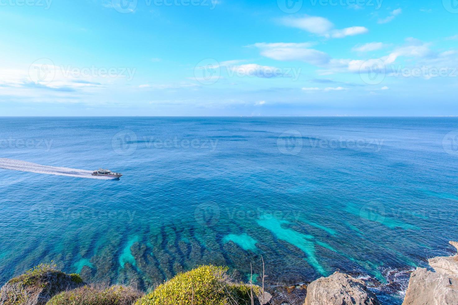 paisaje de little liuqiu, pingtung, taiwán foto