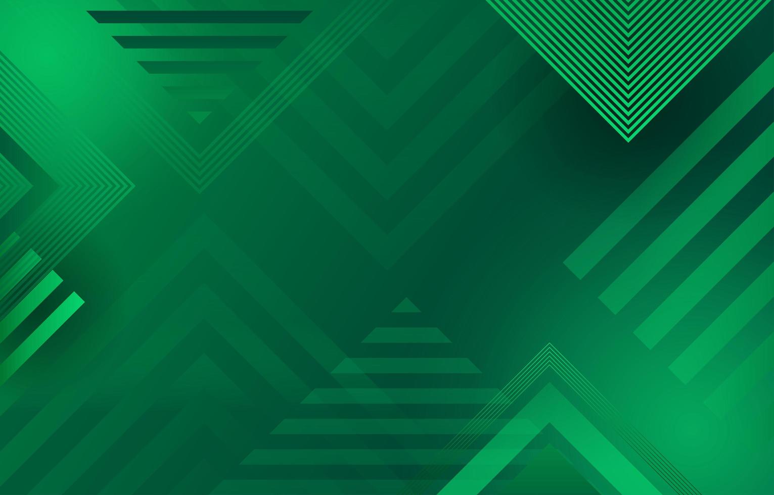 Futuristic Gradient Green Background vector