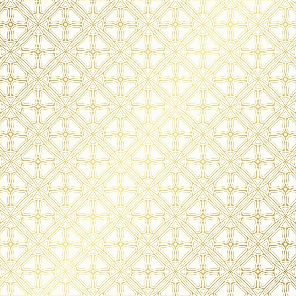 elegant gold geometric pattern background vector