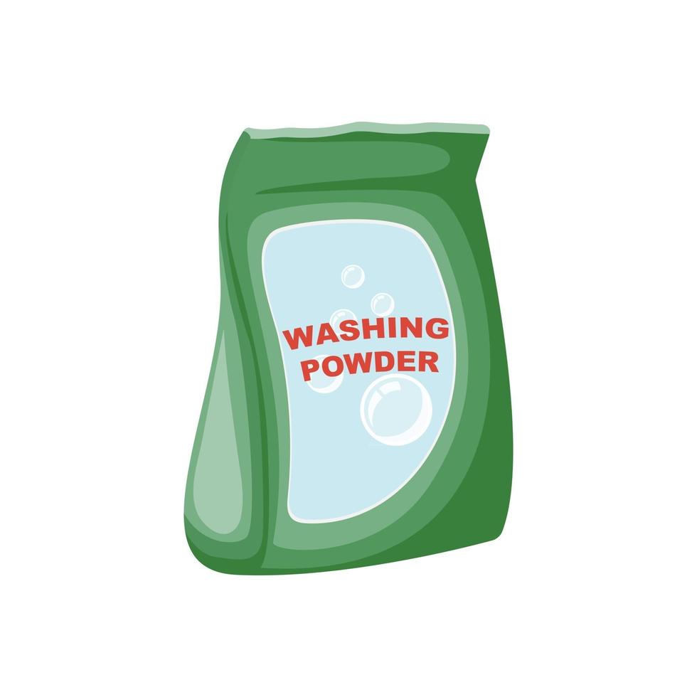bolsa de detergente en polvo vector