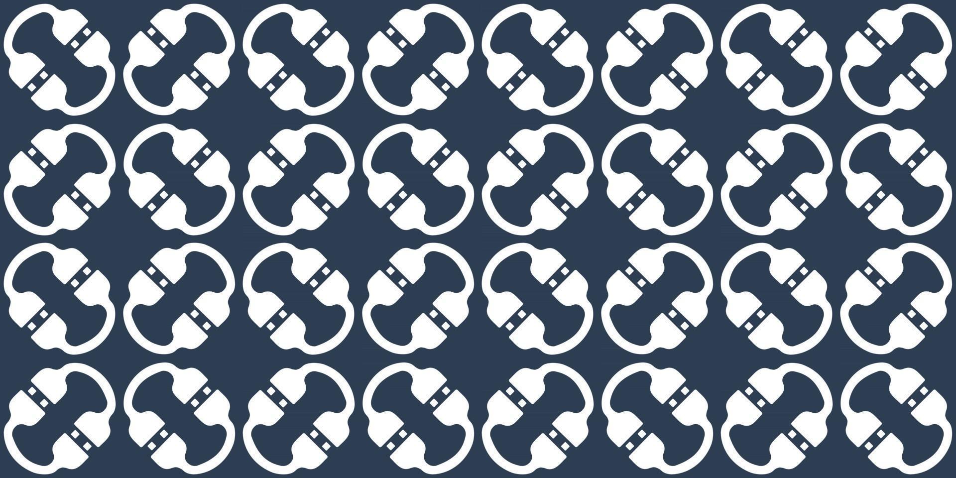 Seamless abstract power cable pattern Vector illustration
