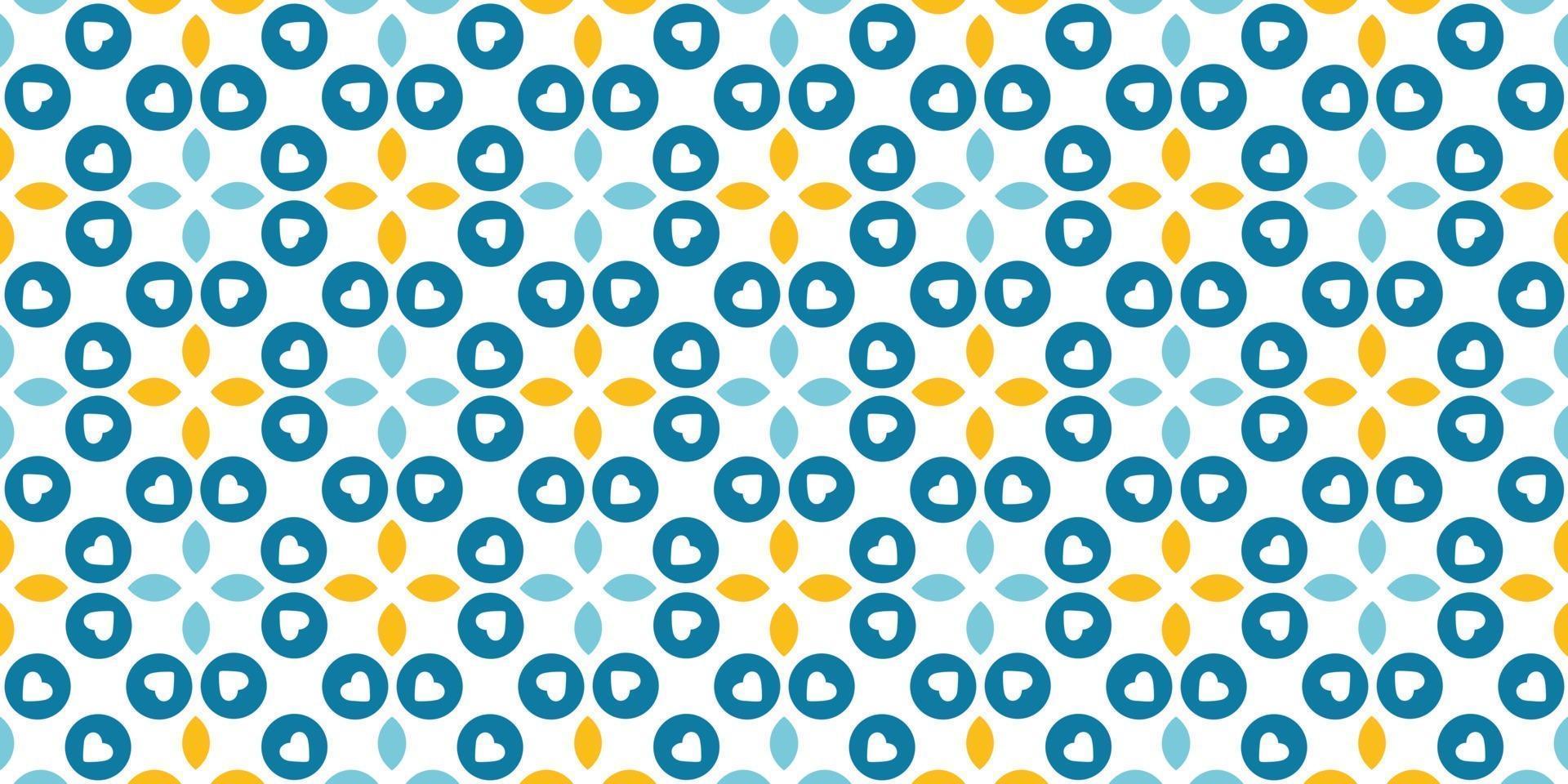 Heart pattern background  vector illustration